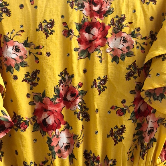 Beautiful TORRID bright, Knee length dress. - Picture 3 of 4